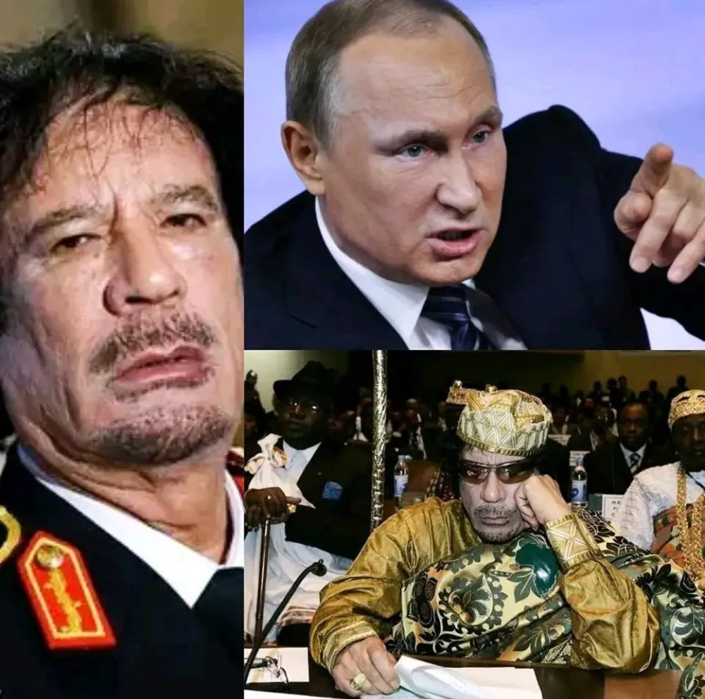DAL POTERE ALLA GUERRA: SADDAM, GHEDDAFI E PUTIN E IL PREZZO PAGATO DAI POPOLI