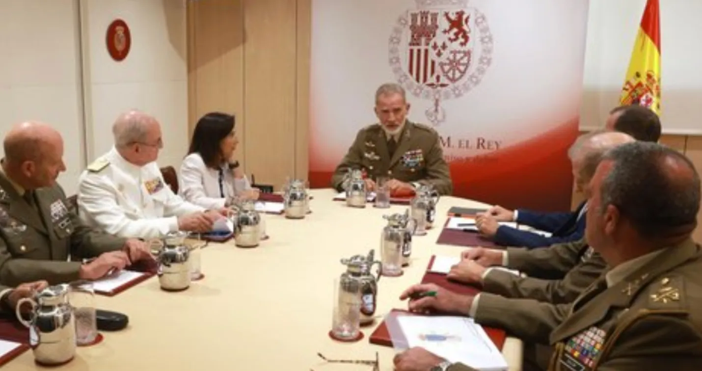 CEUTA, FELIPE VI RIUNISCE I VERTICI MILITARI A ZARZUELA: “ESAMINARE LA SITUAZIONE DAL PUNTO DI VISTA DELLA DIFESA”