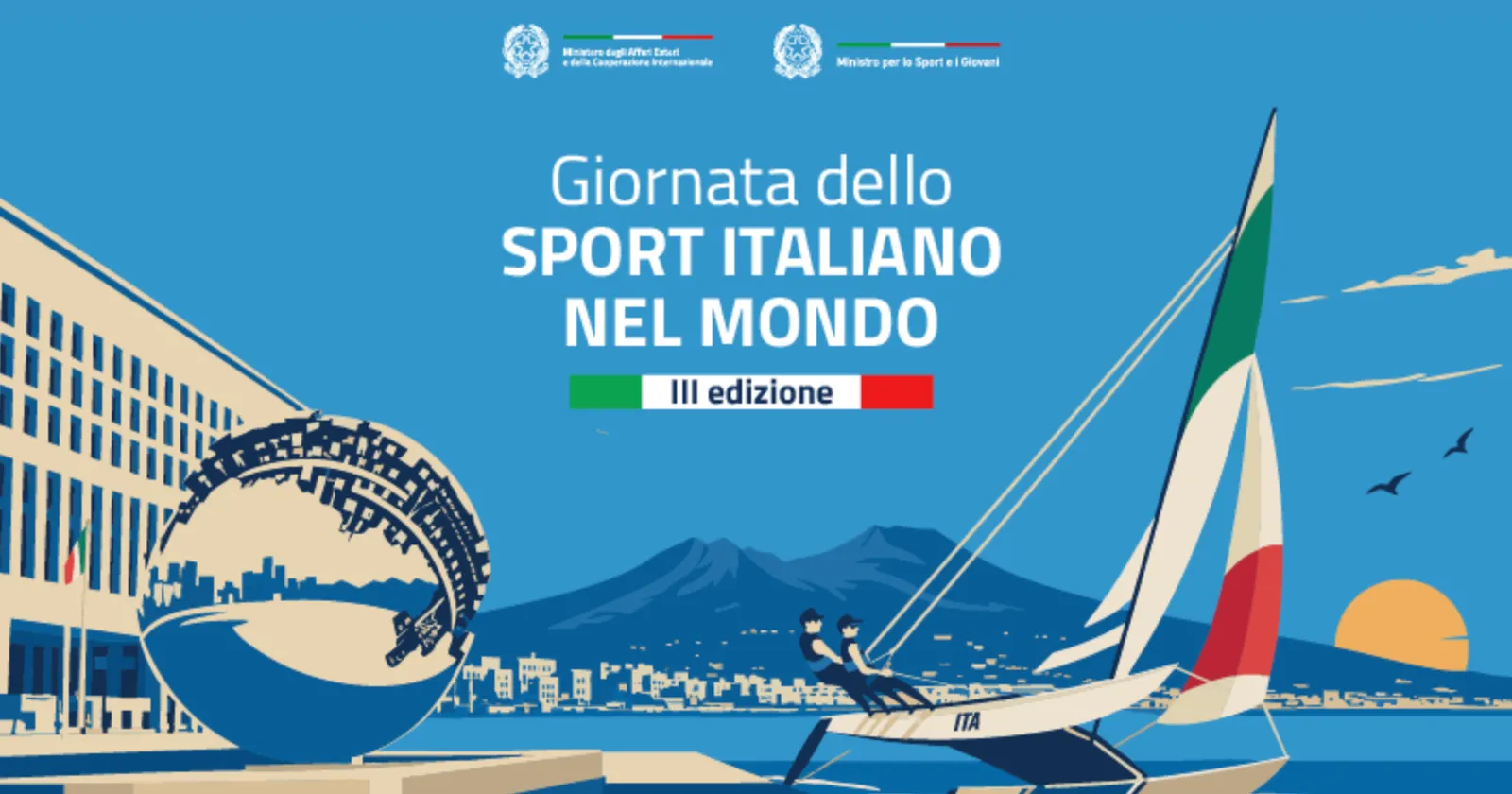 SPORT: ALLA FARNESINA LA TERZA GIORNATA DELLO SPORT ITALIANO NEL MONDO, TAJANI HA NOMINATO I NUOVI AMBASCIATORI