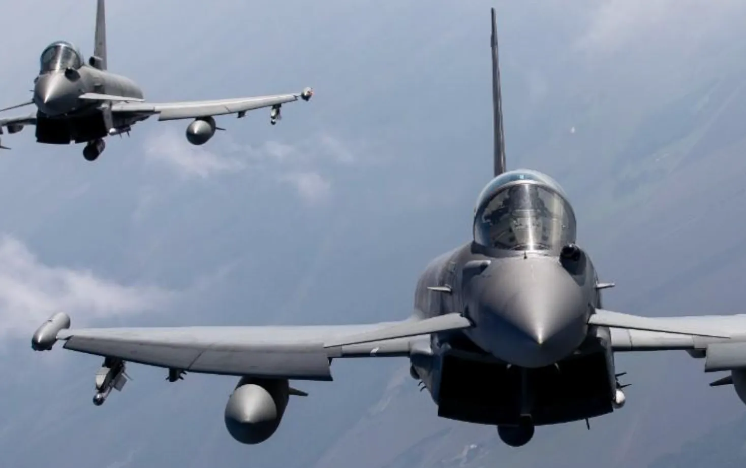 LITUANIA: JET RUSSI VIOLANO LO SPAZIO AEREO, EUROFIGHTER ITALIANI IN VOLO