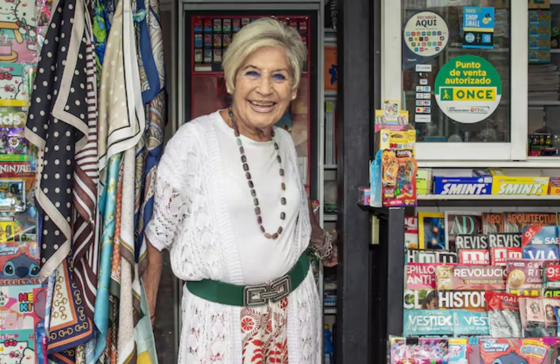A MADRID L’ETÀ NON CONTA: A 90 ANNI JULIA CONTINUA A LAVORARE