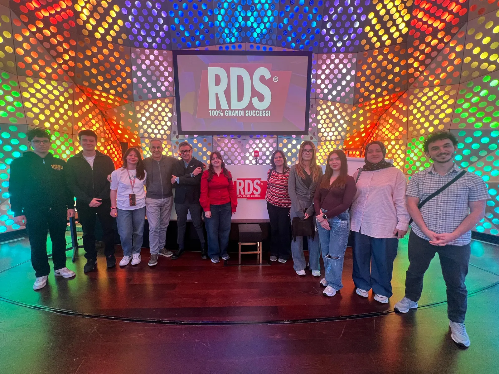 MEDIA: STUDENTI GIORNALISTI TURCHI IN VISITA ALLA SEDE CENTRALE DI RDS A ROMA